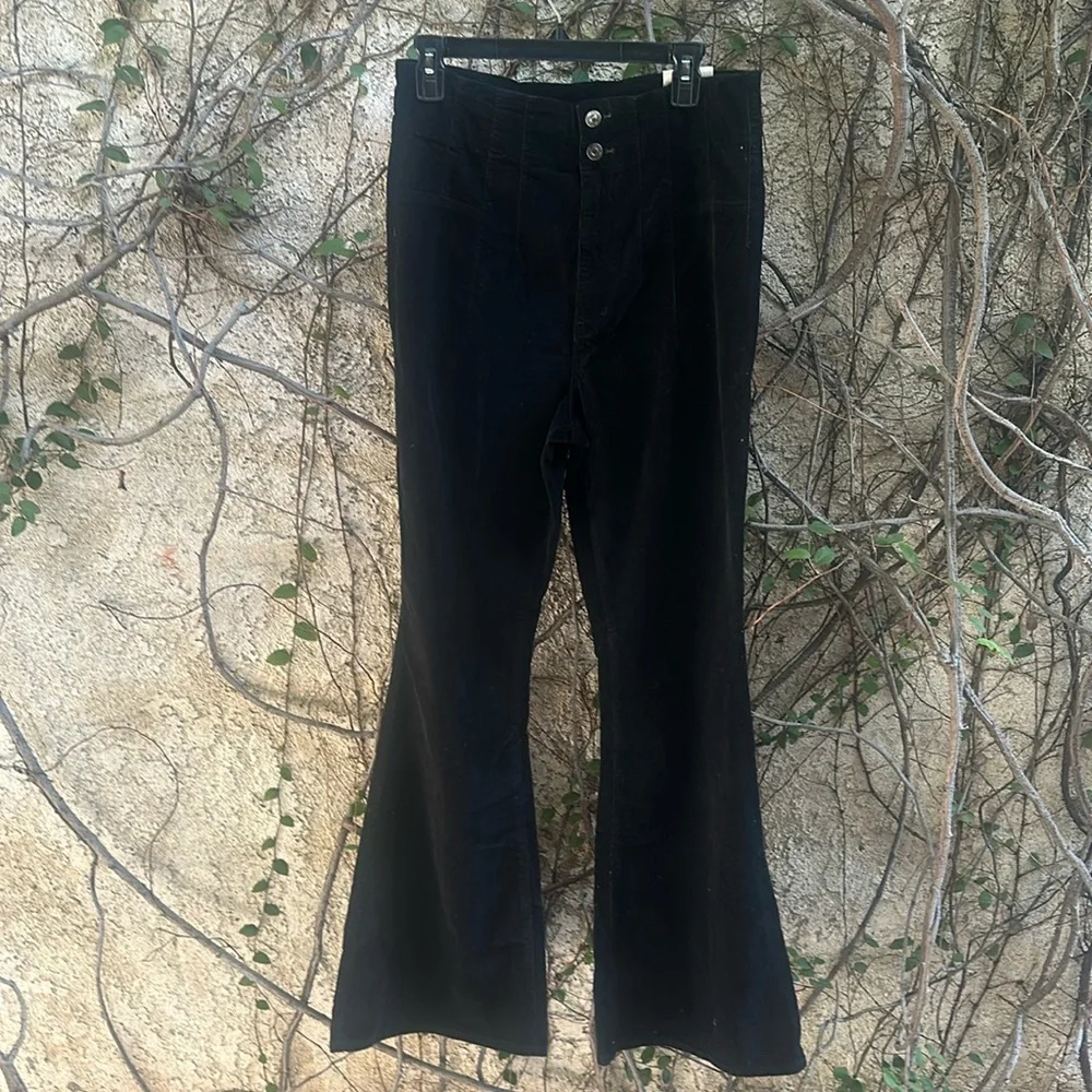 We The Free Jayde Cord High Rise Flare Jeans